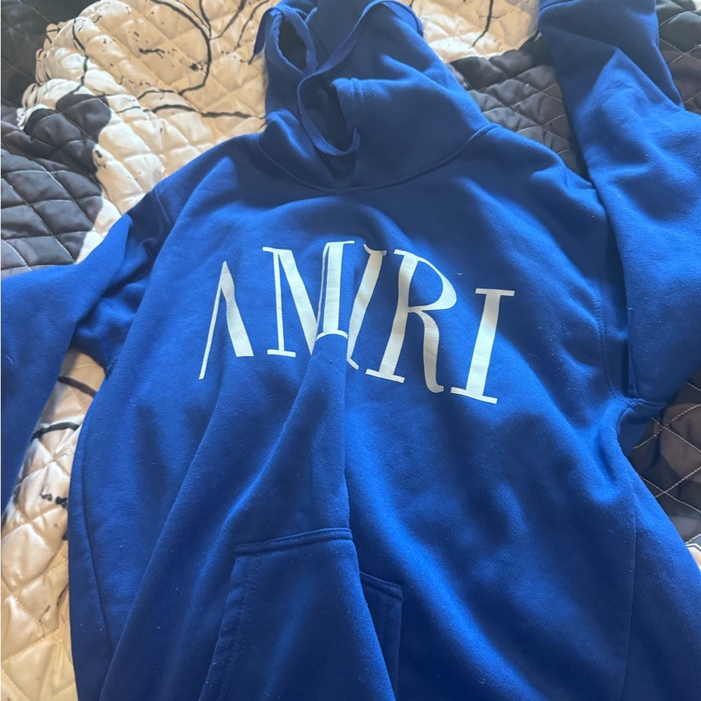 Blue Amiri Hoodie